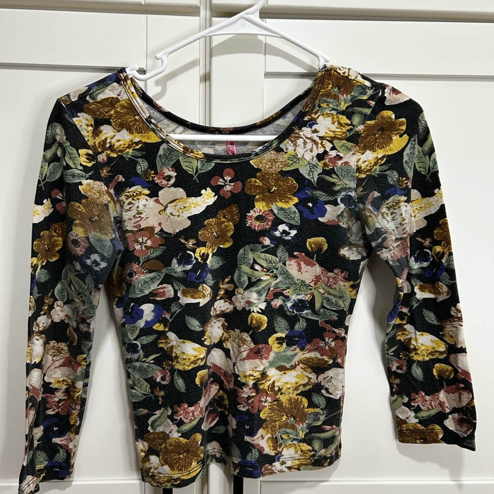 Floral Long Sleeve Top